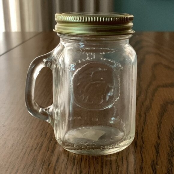 (Set of 2) Capped Mason Mayonnaise Jars - Picture 9 of 10